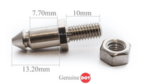 Load image into Gallery viewer, Lift the Dot threaded fastener stud and nut M5 x 10mm ( Double height )
