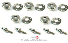 Load image into Gallery viewer, Lift the Dot Kit, Socket and Plate, Screw Studs with 5/8" thread for Boat Canopy Canvas Cover