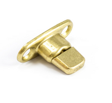 Load image into Gallery viewer, Common Sense Fasteners - Gilt Brass 6mm Turnbuttons, Washer and Eyelet Set
