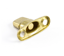 Load image into Gallery viewer, Common Sense Fasteners - Gilt Brass 6mm Turnbuttons, Washer and Eyelet Set
