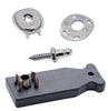 Lift the Dot Kit, Socket and Plate, Screw Studs with 5/8" thread for Boat Canopy Canvas Cover