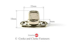 Load image into Gallery viewer, 6mm Turnbuttons with Screws - MILITARY BLACK
