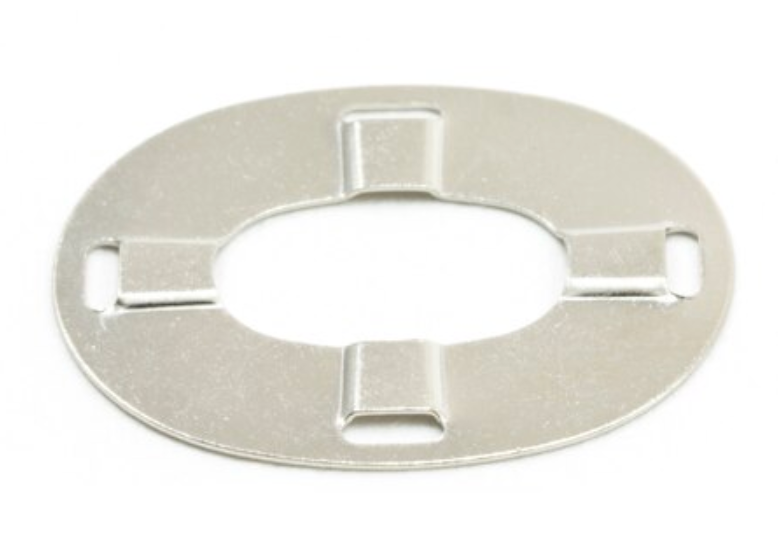 Clinch Button Nickel Plated Brass Fasteners Kit - 10 Sets With Eyelets & Clinch ...
